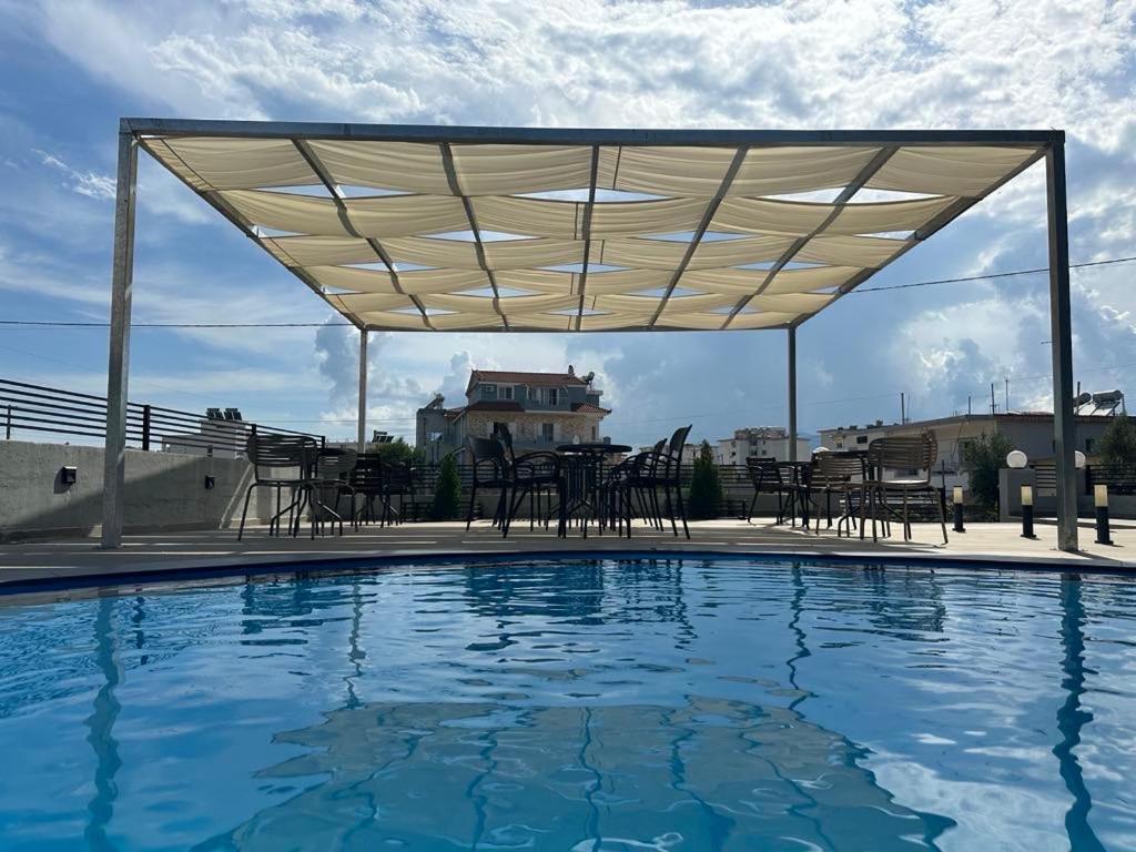 Vullkan Hotel Ksamil Buitenkant foto