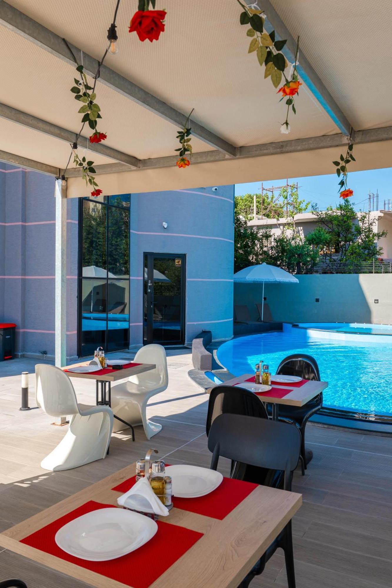 Vullkan Hotel Ksamil Buitenkant foto