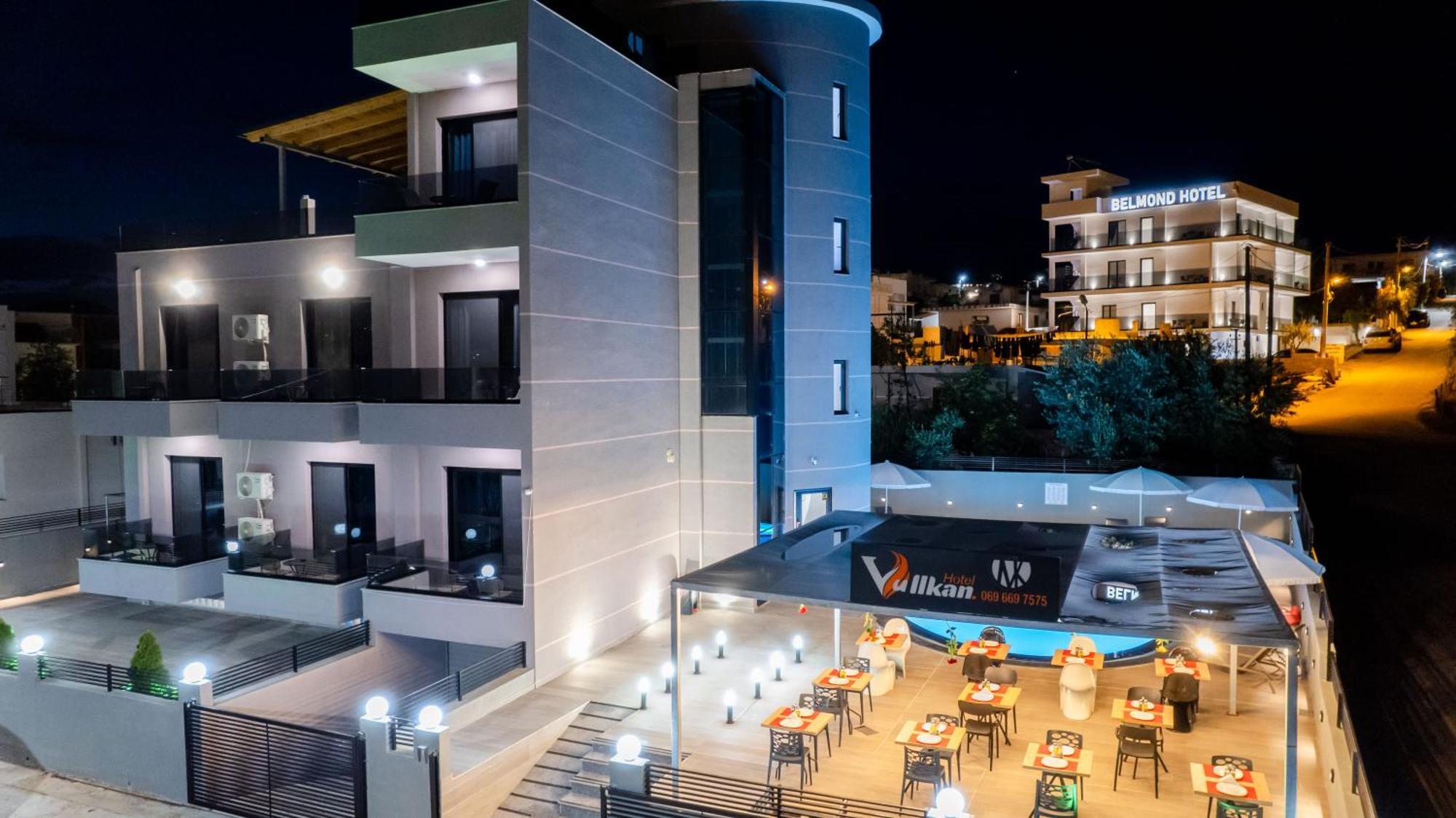 Vullkan Hotel Ksamil Buitenkant foto
