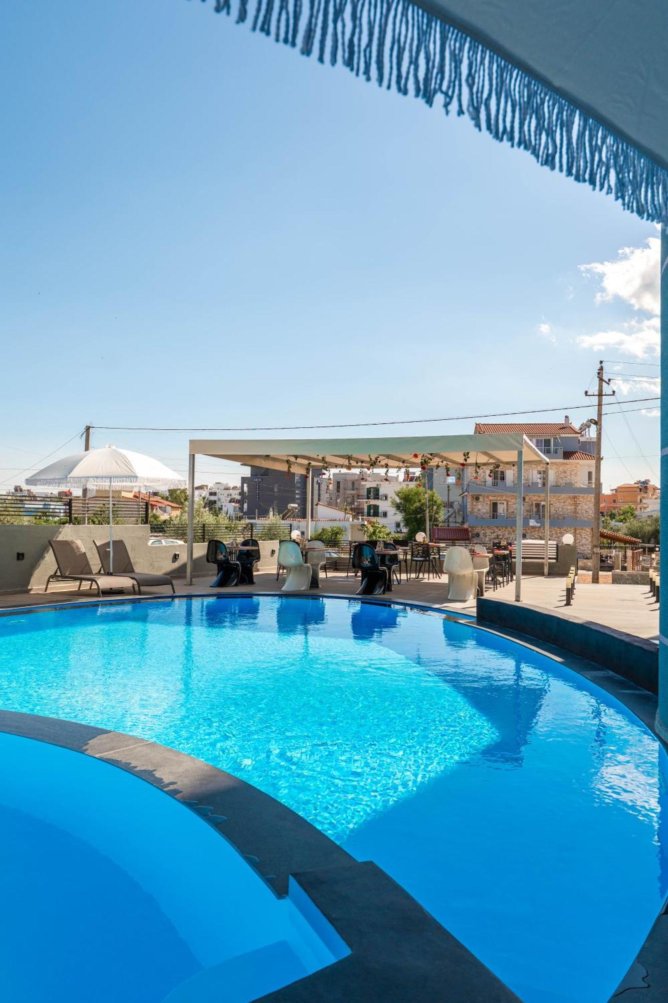Vullkan Hotel Ksamil Buitenkant foto