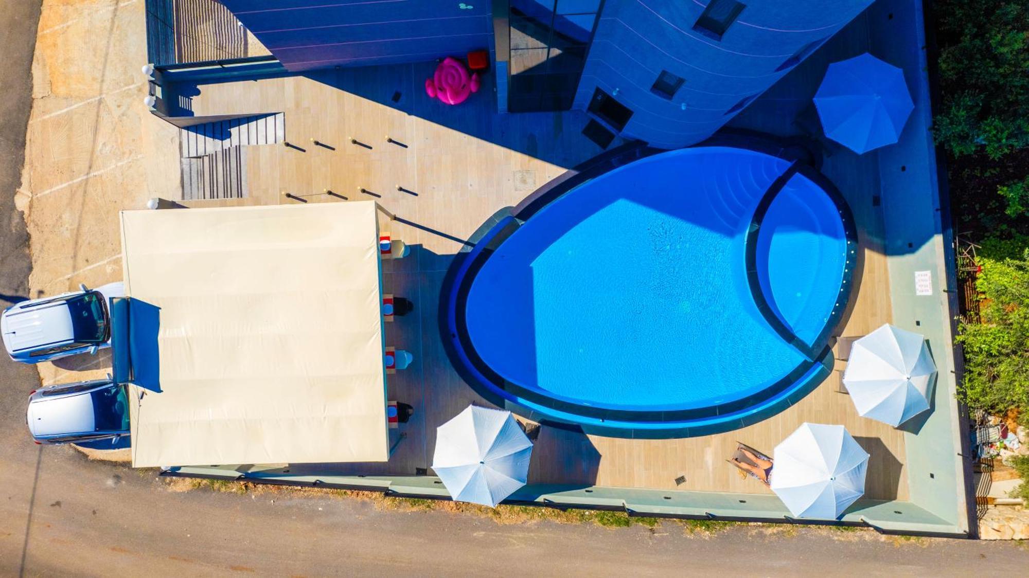 Vullkan Hotel Ksamil Buitenkant foto