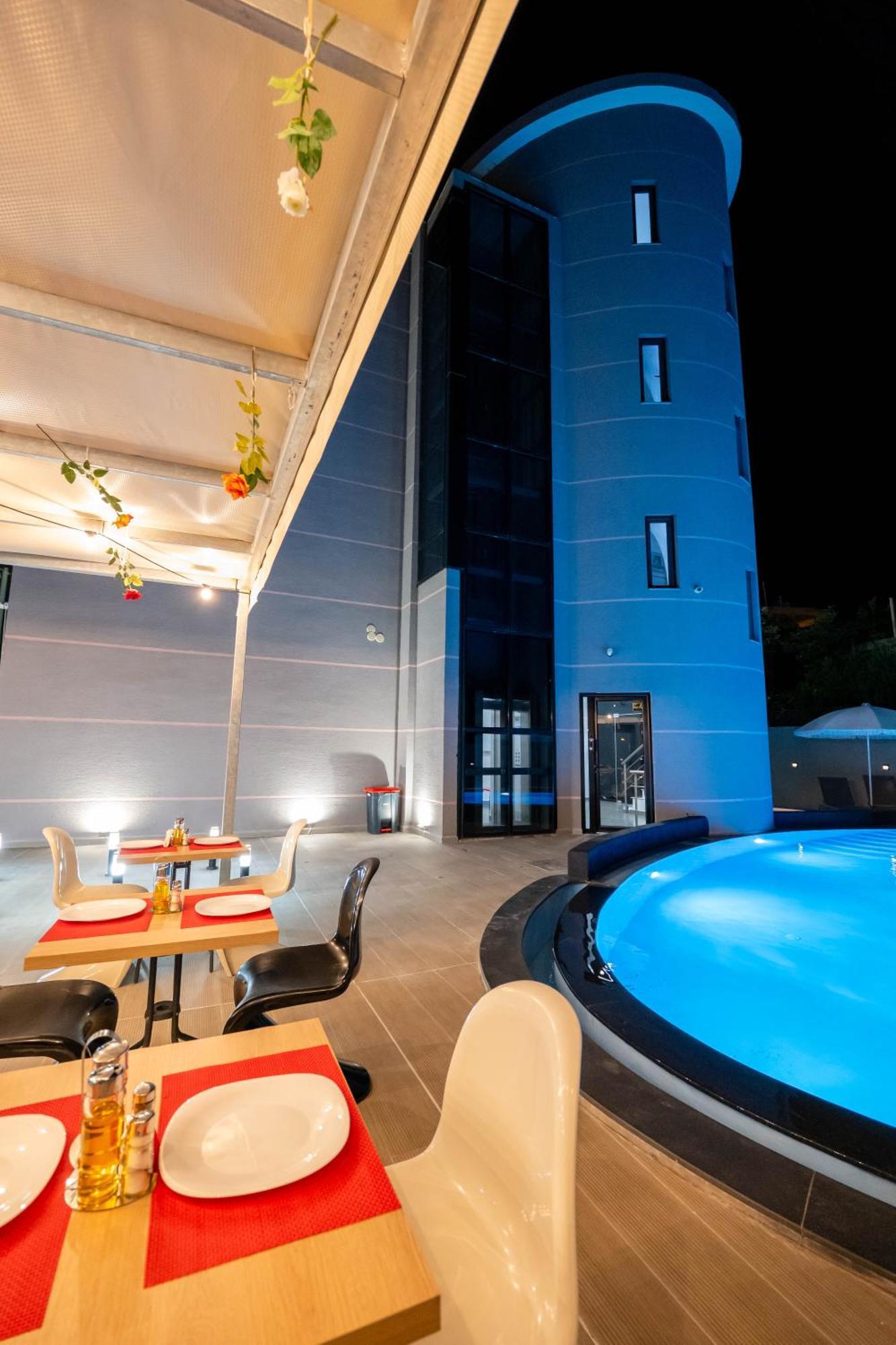 Vullkan Hotel Ksamil Buitenkant foto